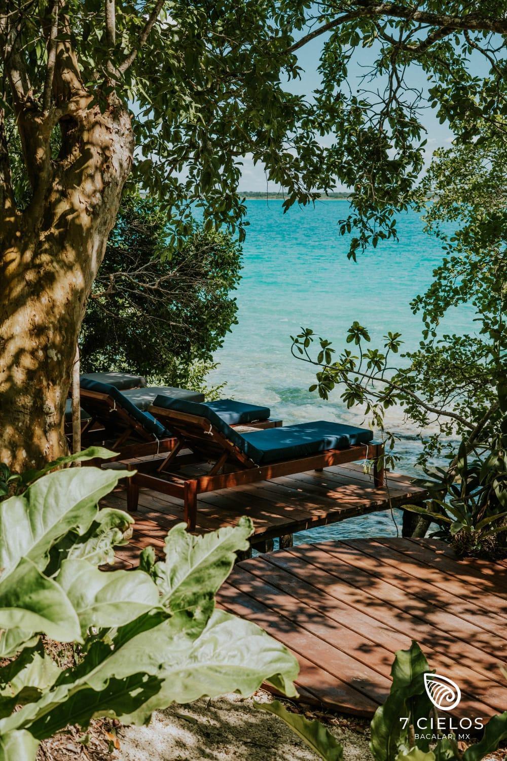 7 Cielos Bacalar. Eksteriør bilde