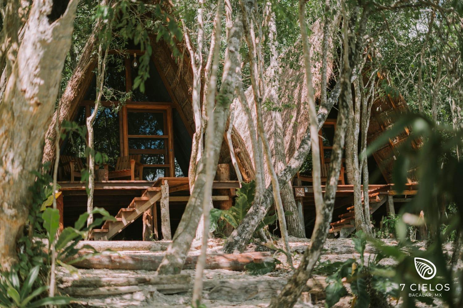 7 Cielos Bacalar. Eksteriør bilde