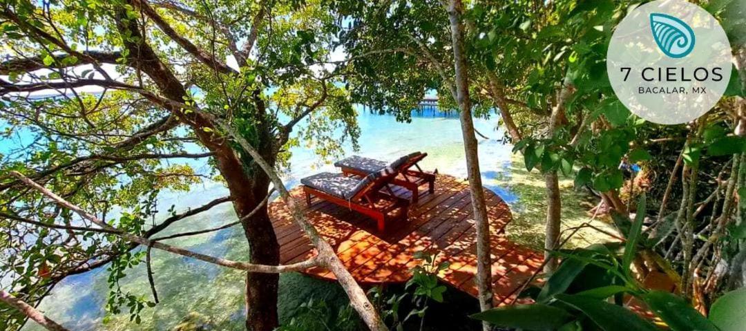 7 Cielos Bacalar. Eksteriør bilde