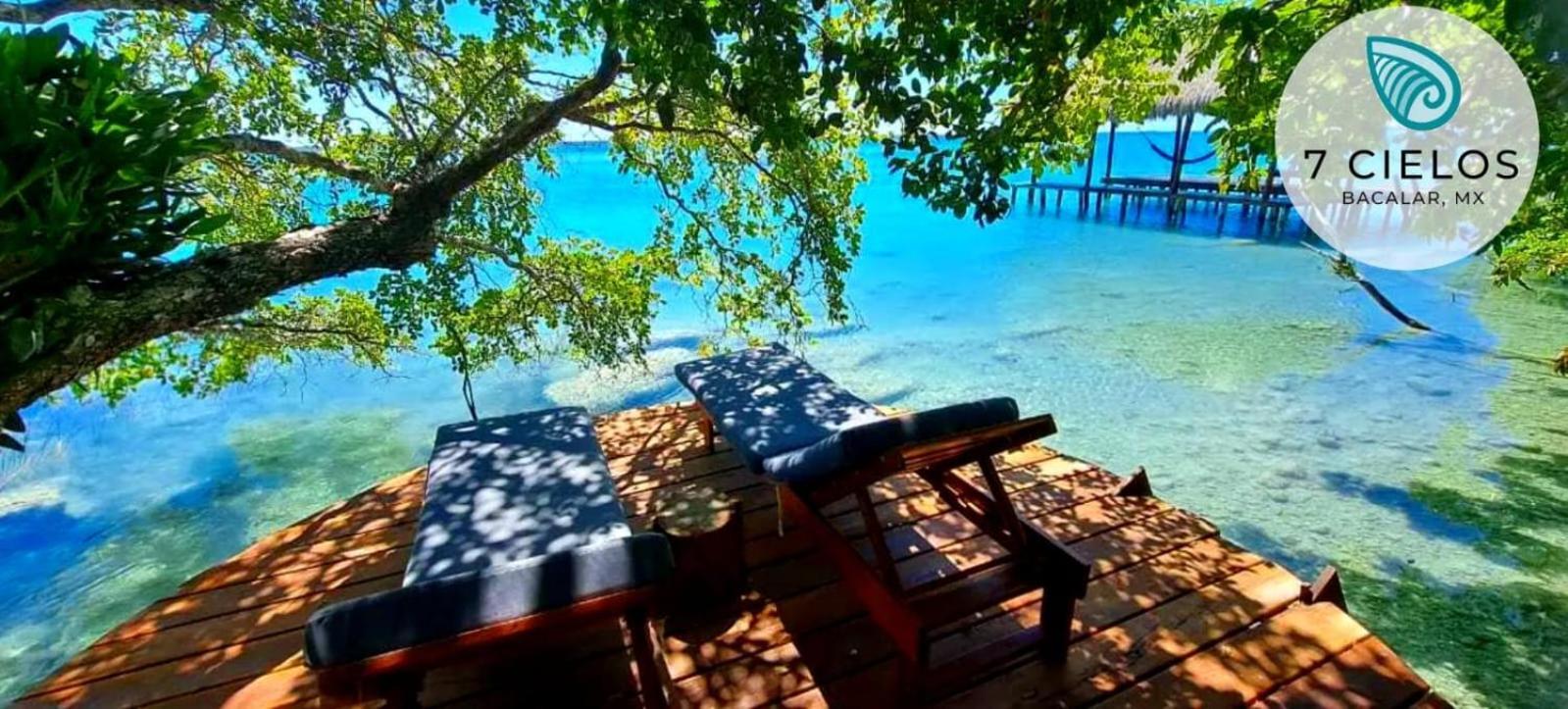 7 Cielos Bacalar. Eksteriør bilde