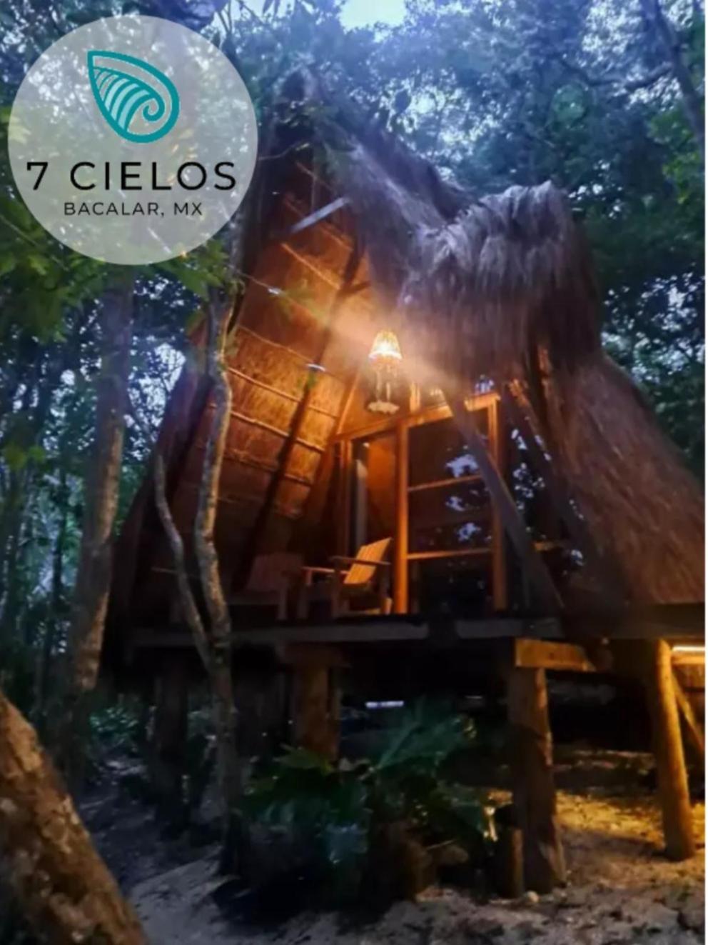 7 Cielos Bacalar. Eksteriør bilde