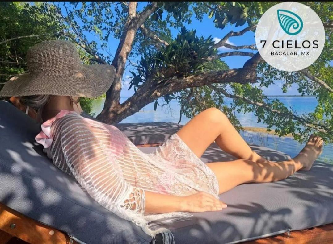 7 Cielos Bacalar. Eksteriør bilde