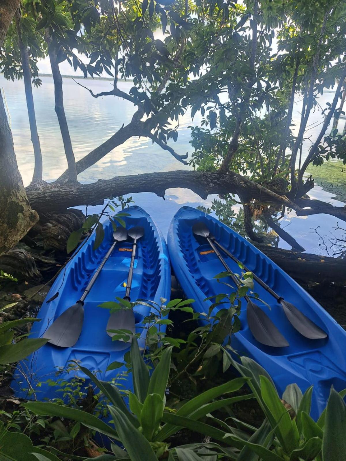 7 Cielos Bacalar. Eksteriør bilde