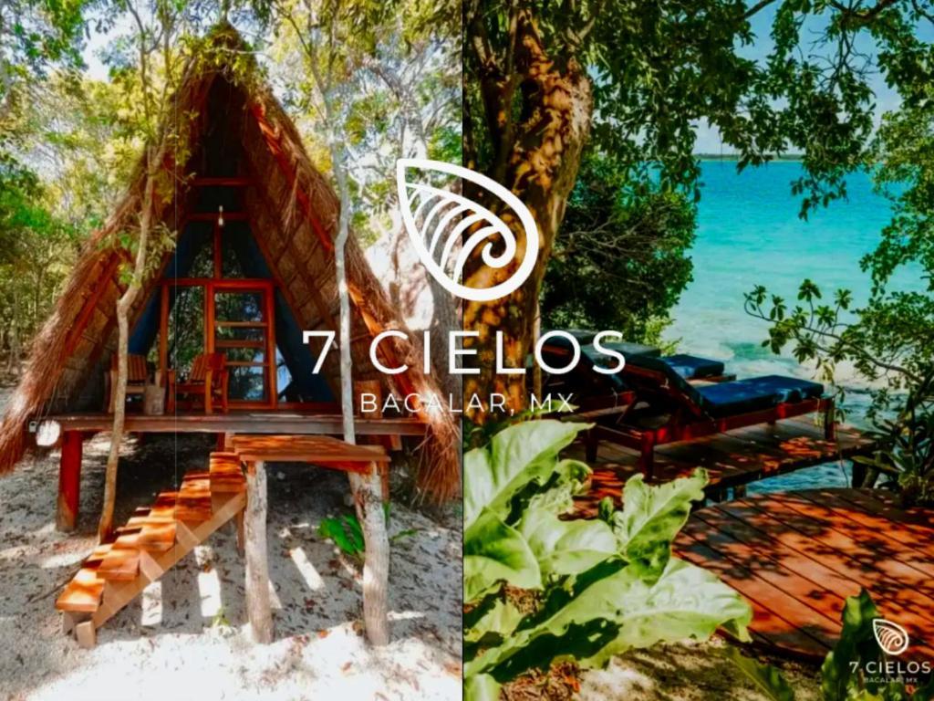 7 Cielos Bacalar. Eksteriør bilde