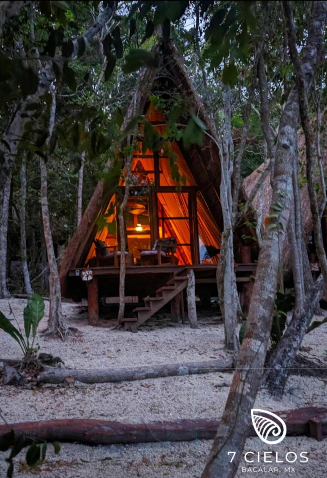7 Cielos Bacalar. Eksteriør bilde