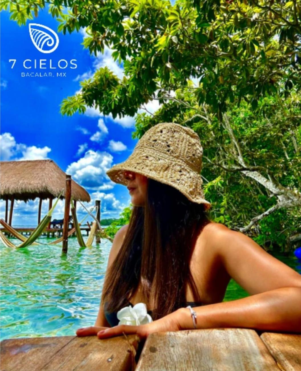 7 Cielos Bacalar. Eksteriør bilde